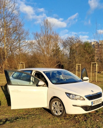 Peugeot 308 cena 36999 przebieg: 150000, rok produkcji 2016 z Warszawa małe 46